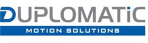 DUPLOMATIC MOTION SOLUTIONS Logo (EUIPO, 23.01.2018)