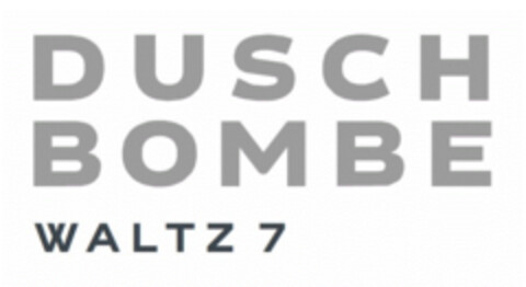 DUSCH BOMBE WALTZ 7 Logo (EUIPO, 05/16/2018)