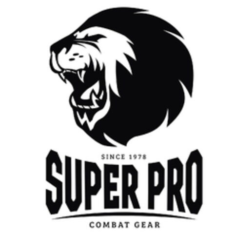 SINCE 1978 SUPER PRO COMBAT GEAR Logo (EUIPO, 20.12.2018)