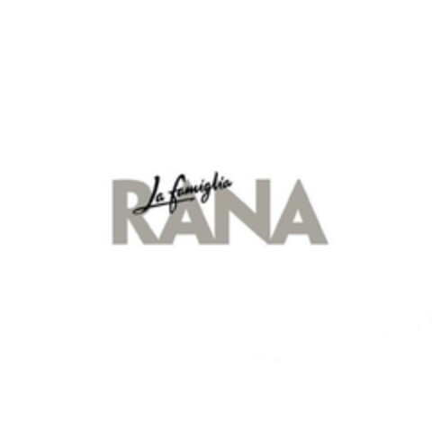 LA FAMIGLIA RANA Logo (EUIPO, 04/05/2019)