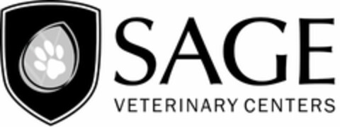 SAGE VETERINARY CENTERS Logo (EUIPO, 25.09.2019)