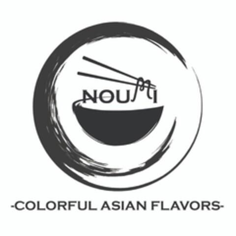 Noumi - Colorful Asian Flavors - Logo (EUIPO, 10/14/2020)