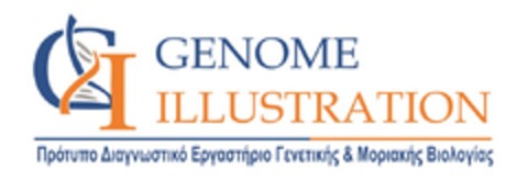 GI GENOΜΕ ILLUSTRATION Πρότυπο Διαγνωστικό Εργαστήριο Γενετικής & Μοριακής Βιολογίας Logo (EUIPO, 29.11.2021)