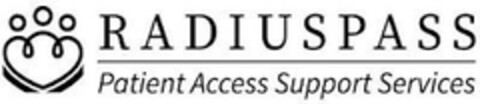 RADIUS PASS PATIENT ACCESS SUPPORT SERVICES Logo (EUIPO, 01.07.2022)