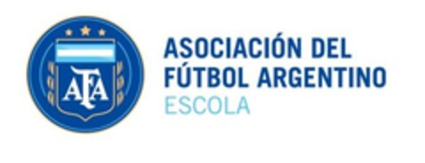 AFA ASOCIACIÓN DEL FÚTBOL ARGENTINO ESCOLA Logo (EUIPO, 04.07.2024)