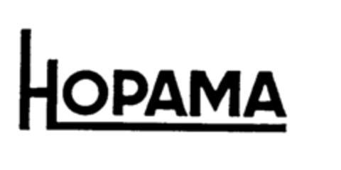 HOPAMA Logo (EUIPO, 20.06.1996)
