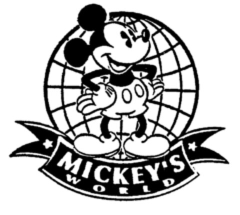MICKEY'S WORLD Logo (EUIPO, 14.05.1997)