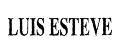 LUIS ESTEVE Logo (EUIPO, 11.06.1997)