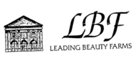 LBF LEADING BEAUTY FARMS Logo (EUIPO, 21.01.1998)