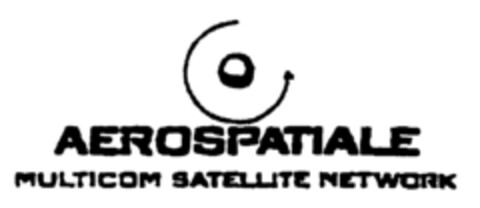 AEROSPATIALE MULTICOM SATELLITE NETWORK Logo (EUIPO, 15.12.1997)