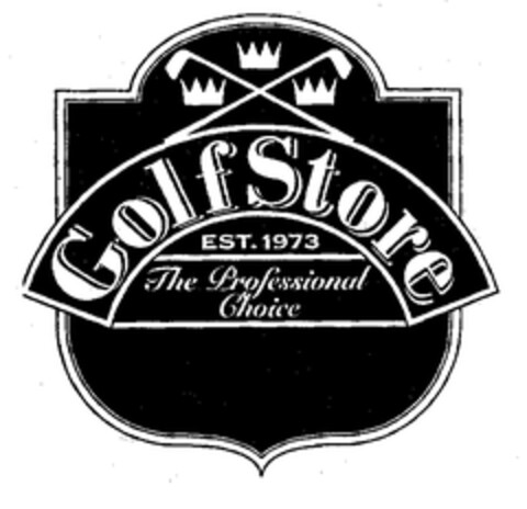 GolfStore EST.1973 The Professional Choice Logo (EUIPO, 09.06.1998)