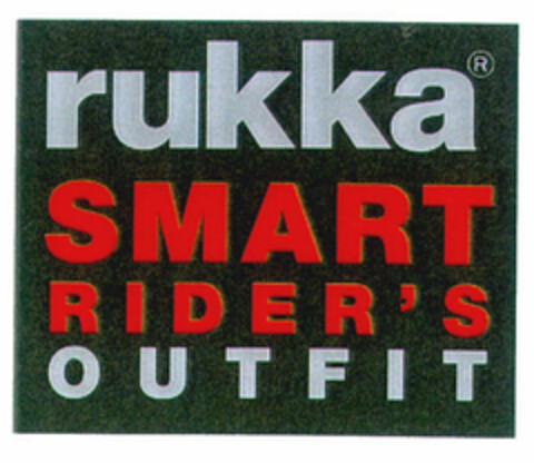 rukka SMART RIDER'S OUTFIT Logo (EUIPO, 02.04.2001)