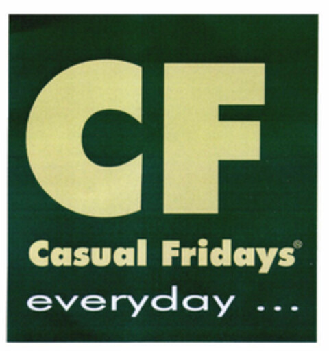 CF Casual Fridays® everyday... Logo (EUIPO, 07/04/2001)