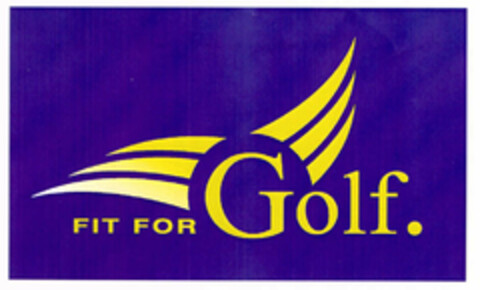 FIT FOR Golf. Logo (EUIPO, 20.05.2002)