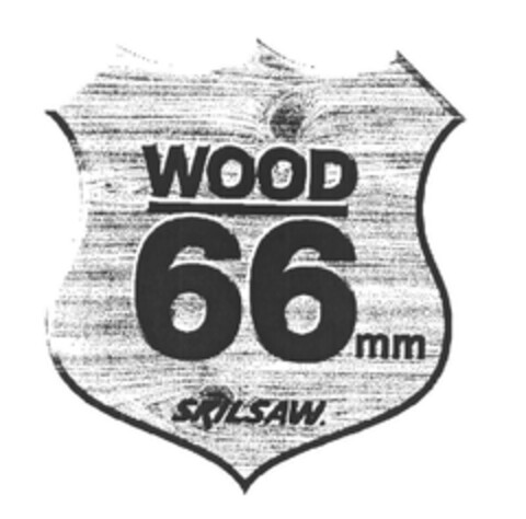 66 mm WOOD SKILSAW. Logo (EUIPO, 10.03.2004)