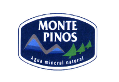 MONTE PINOS Agua mineral natural Logo (EUIPO, 12/13/2004)