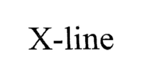 X - line Logo (EUIPO, 28.09.2005)