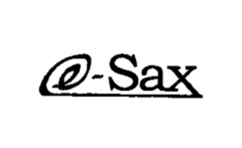 e-Sax Logo (EUIPO, 09.03.2006)