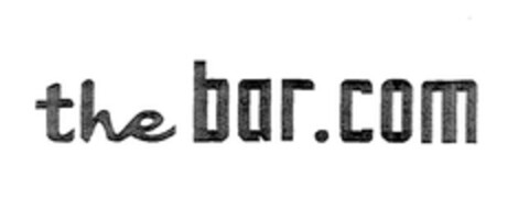 the bar.com Logo (EUIPO, 09.05.2007)