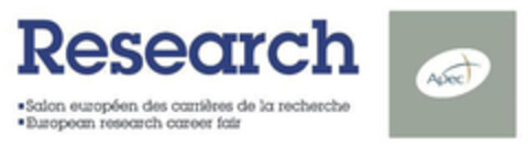 Research Salon européen des carrières de la recherche European research career fair Logo (EUIPO, 03.12.2008)