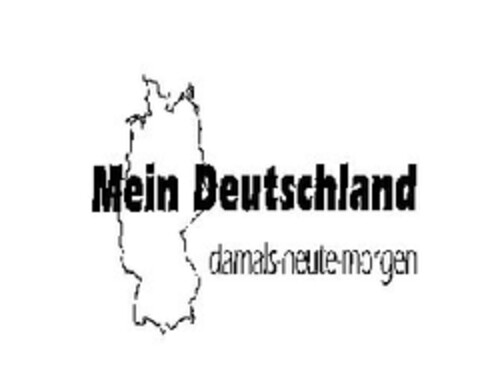 Mein Deutschland damals-heute-morgen Logo (EUIPO, 03/16/2009)