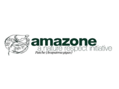 AMAZONE A NATURE RESPECT INITIATIVE PAICHE (ARAPAIMA GIGAS) Logo (EUIPO, 14.10.2010)