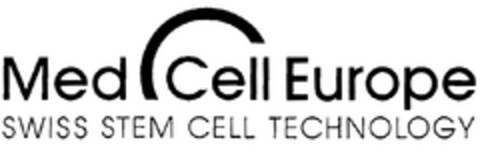 Med Cell Europe SWISS STEM CELL TECHNOLOGY Logo (EUIPO, 23.02.2011)