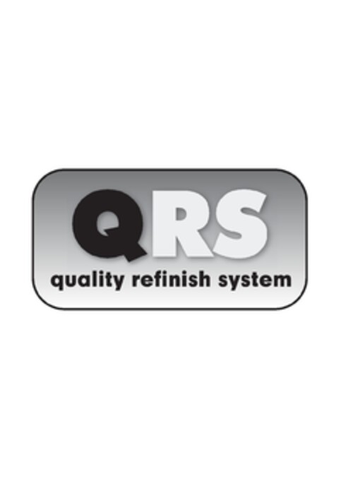 QRS quality refinish system Logo (EUIPO, 12/22/2011)