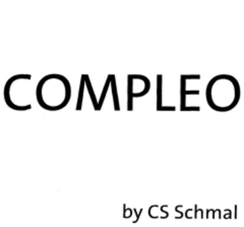 COMPLEO by CS Schmal Logo (EUIPO, 23.01.2013)