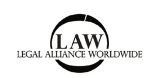 LAW LEGAL ALLIANCE WORLDWIDE Logo (EUIPO, 23.10.2013)