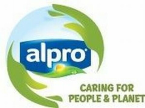 alpro CARING FOR PEOPLE & PLANET Logo (EUIPO, 02/06/2014)