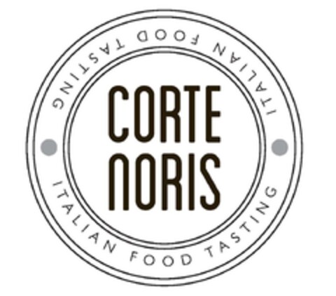 CORTE NORIS italian food tasting Logo (EUIPO, 02/17/2015)