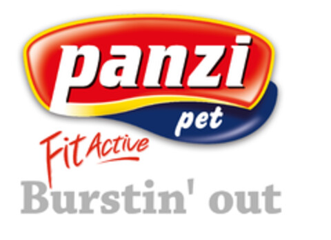 panzi pet Fit Active Burstin' out Logo (EUIPO, 30.10.2015)