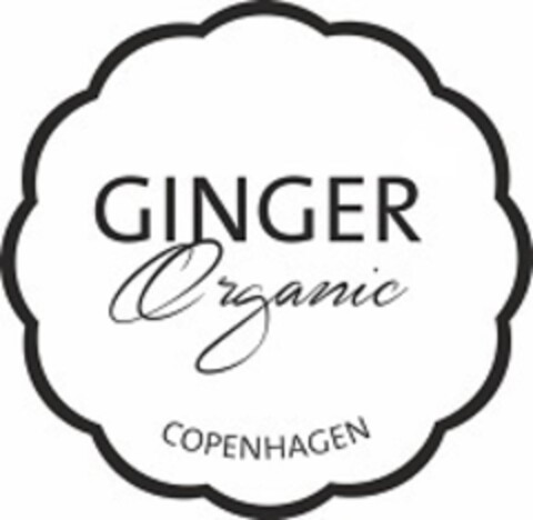 GINGER Organic COPENHAGEN Logo (EUIPO, 14.06.2016)