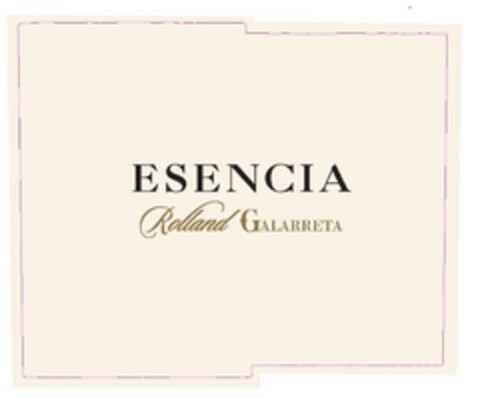 ESENCIA ROLLAND GALARRETA Logo (EUIPO, 22.07.2016)