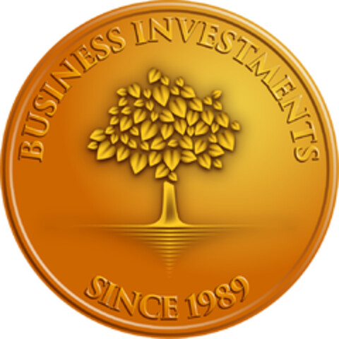 BUSINESS INVESTMENTS SINCE 1989 Logo (EUIPO, 15.12.2016)