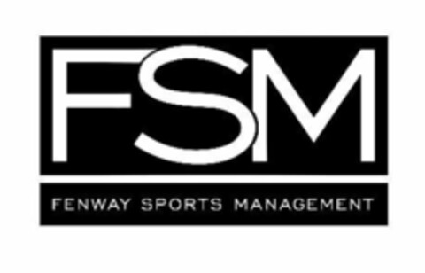 FSM FENWAY SPORTS MANAGEMENT Logo (EUIPO, 11/21/2017)