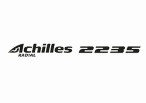 Achilles RADIAL 2235 Logo (EUIPO, 15.01.2019)