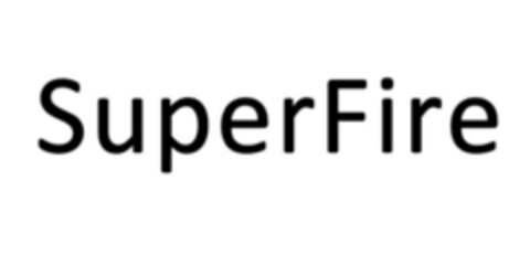 SuperFire Logo (EUIPO, 08/20/2019)