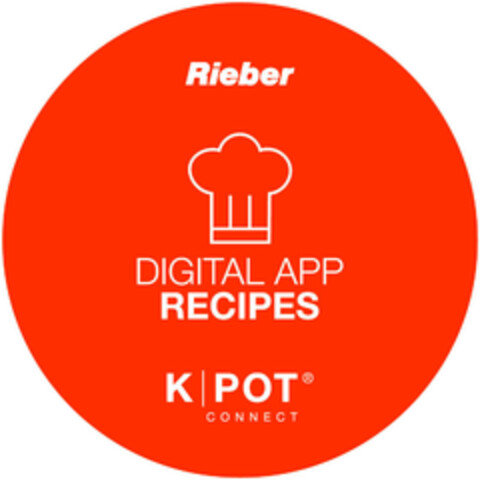 Rieber DIGITAL APP RECIPES K POT® CONNECT Logo (EUIPO, 08.12.2020)