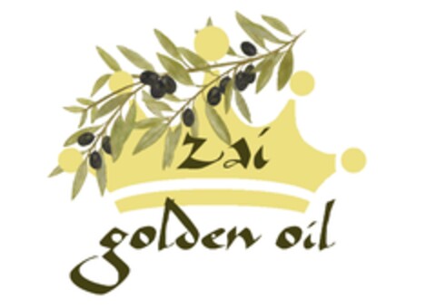 ZAI GOLDEN OIL Logo (EUIPO, 03/09/2021)