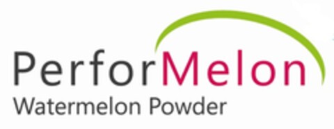 PerforMelon - Watermelon Powder Logo (EUIPO, 26.07.2022)