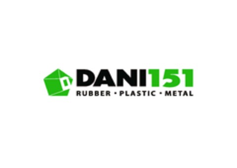 DANI151 RUBBER PLASTIC METAL Logo (EUIPO, 09/04/2023)