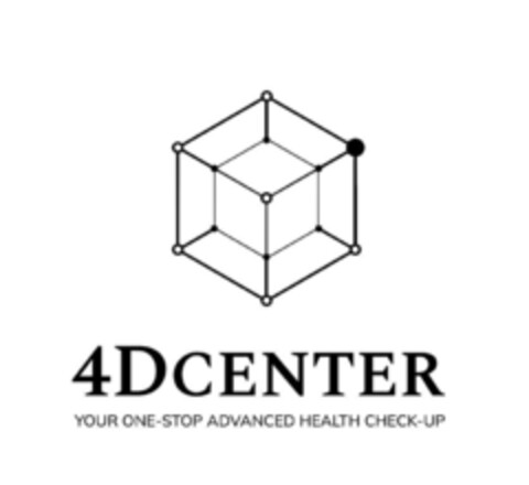 4DCENTER YOUR ONE-STOP ADVANCED HEALTH CHECK-UP Logo (EUIPO, 23.11.2023)