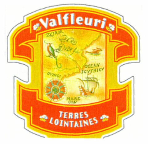 Valfleuri TERRES LOINTAINES Logo (EUIPO, 30.04.1999)