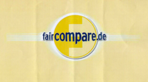 faircompare.de Logo (EUIPO, 06/08/2000)