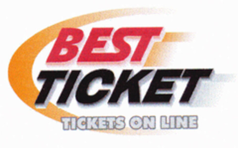 BEST TICKET TICKETS ON LINE Logo (EUIPO, 18.09.2000)