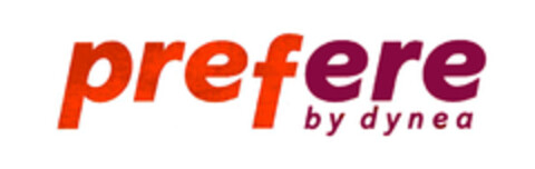 prefere by dynea Logo (EUIPO, 02.05.2003)