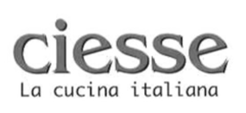 ciesse La cucina italiana Logo (EUIPO, 05/31/2004)