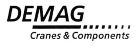 DEMAG Cranes & Components Logo (EUIPO, 10.08.2004)